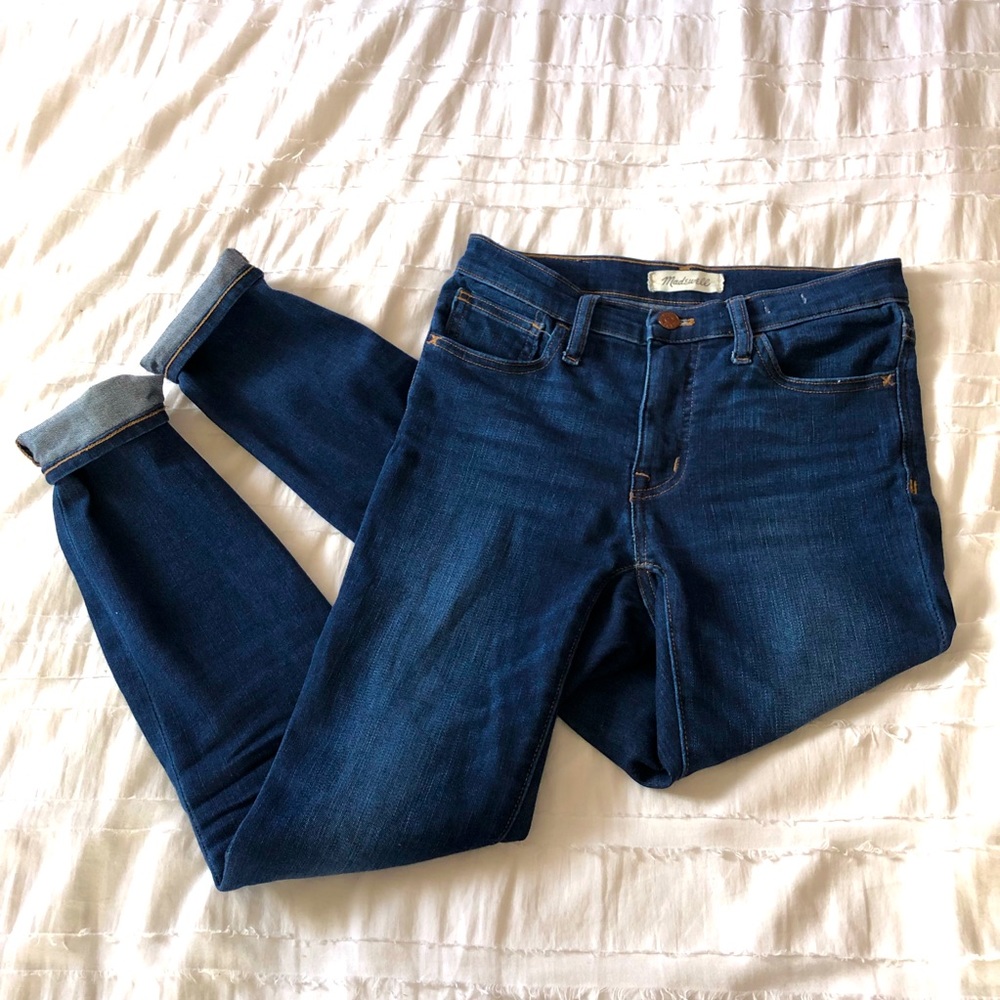 Madewell 9” rise skinny jeans